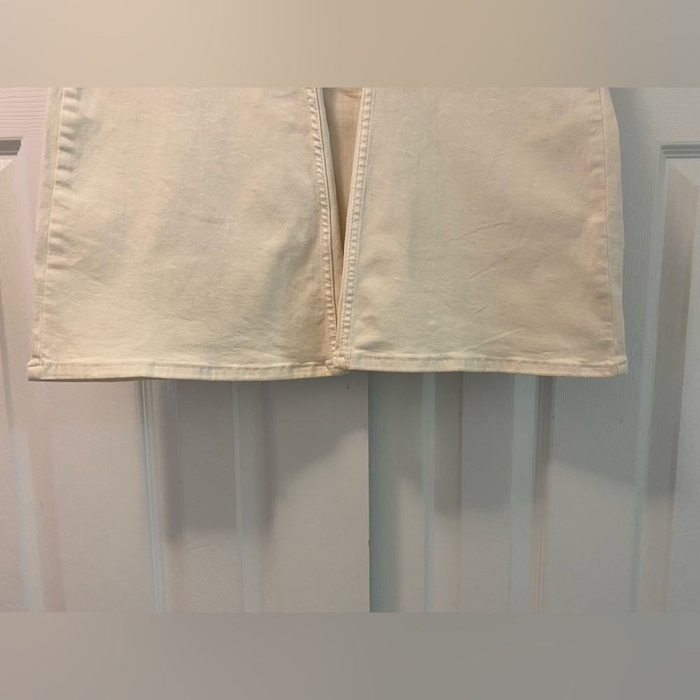 Free People | Penny | Pull-On Bell Bottom Flare Jeans | White | 30 - Picture 11 of 14